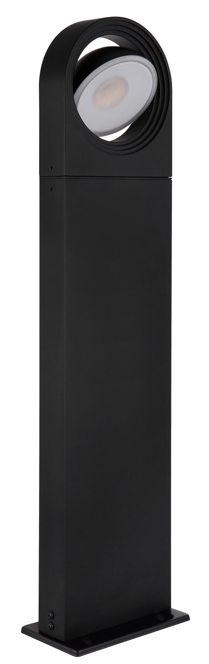 LED-AUßENLEUCHTE 17/10/70 cm   - Schwarz/Weiß, Design, Kunststoff/Metall (17/10/70cm) - Globo