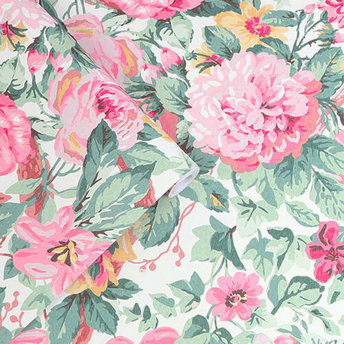 VLIESTAPETE - Pink, Basics, Papier/Kunststoff (52/1005cm)