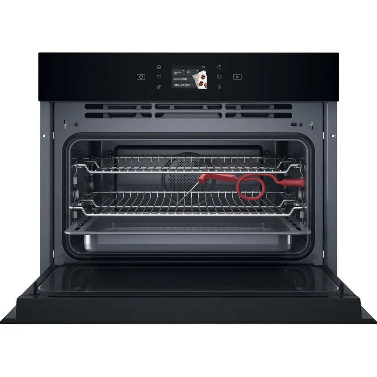 KOMPAKTBACKOFEN BCW11O7FHTSK  - Schwarz, Basics, Glas/Metall (59,5/45,5/49,6cm) - Bauknecht