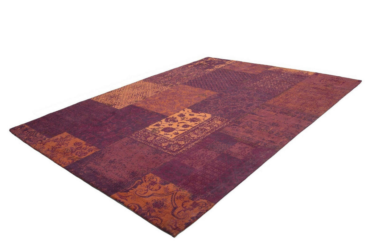 FLACHWEBETEPPICH  Wohnzimmer 80/150 cm Rot rechteckig  - Rot, Basics, Textil (80/150cm) - Kayoom