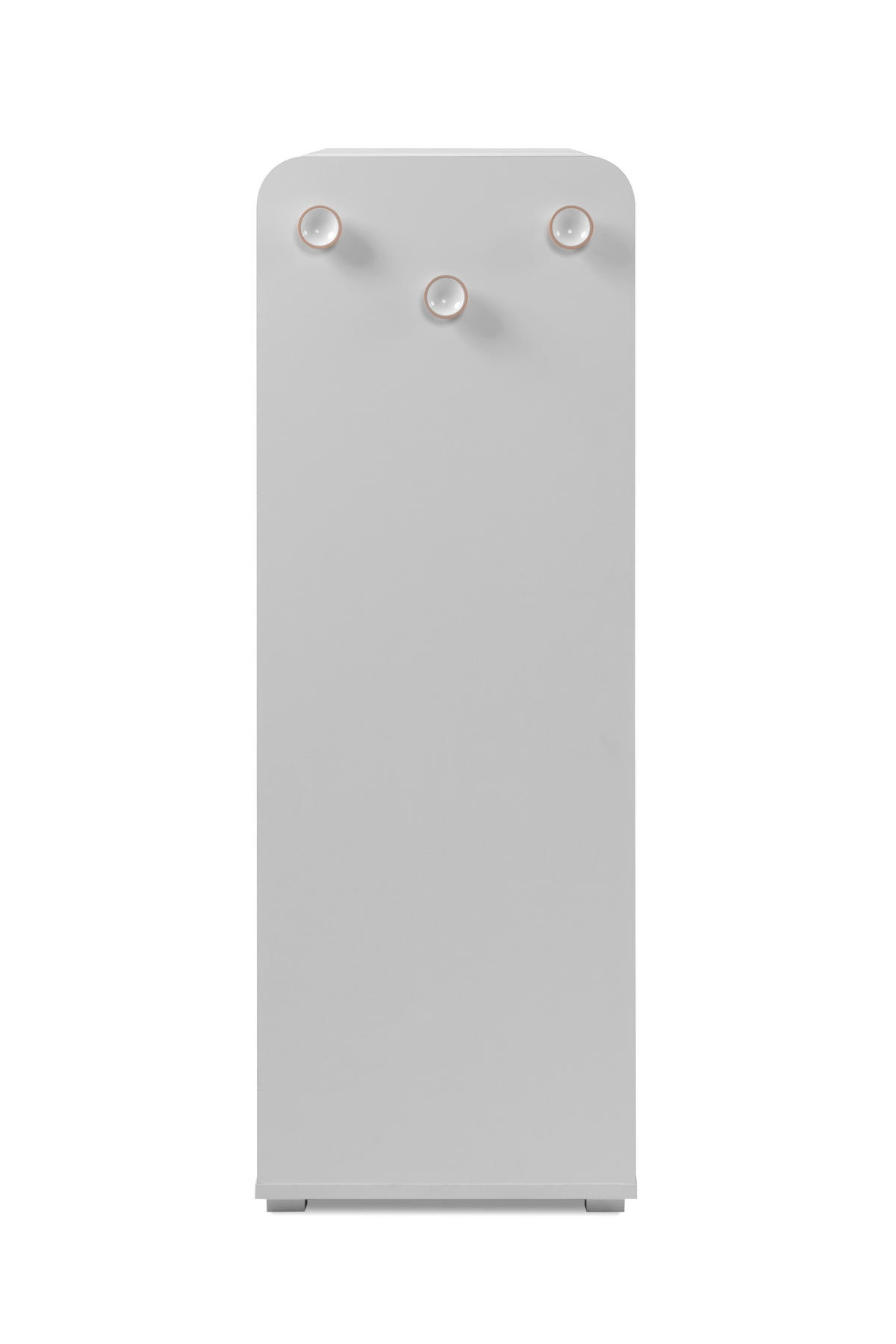 REGAL bijela  drvni materijal  - bijela/srebrne boje, Moderno, drvni materijal/plastika (78/109/39cm)