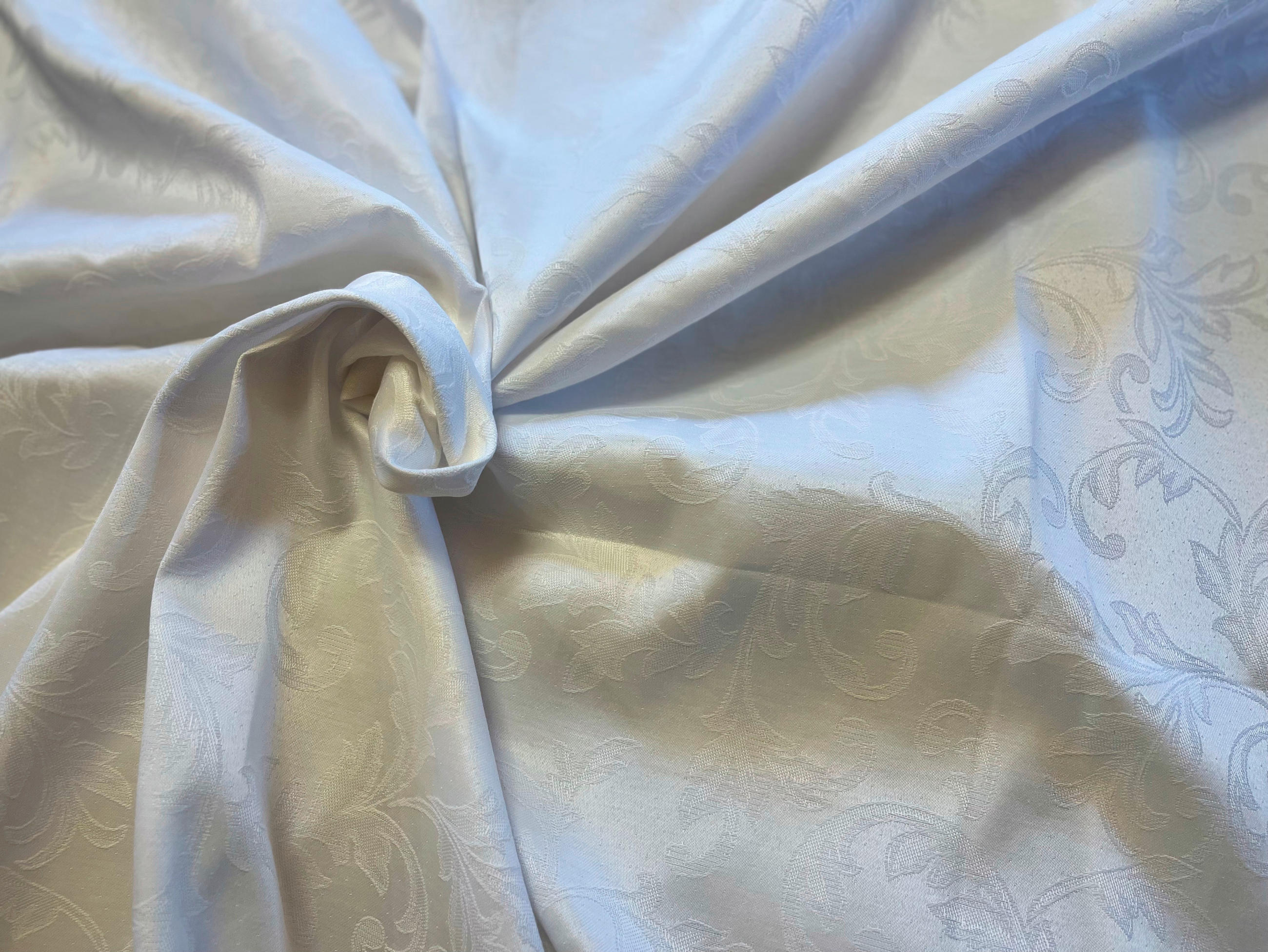 ASZTALI FUTÓ 50/150 cm   - fehér, Basics, textil (50/150cm)