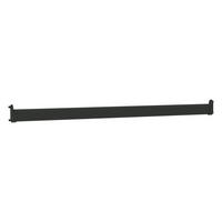 ŠATNÍ TYČ, antracitová, 43,9/3/1,5 cm - antracitová, kov (43,9/3/1,5cm) - Hom`in