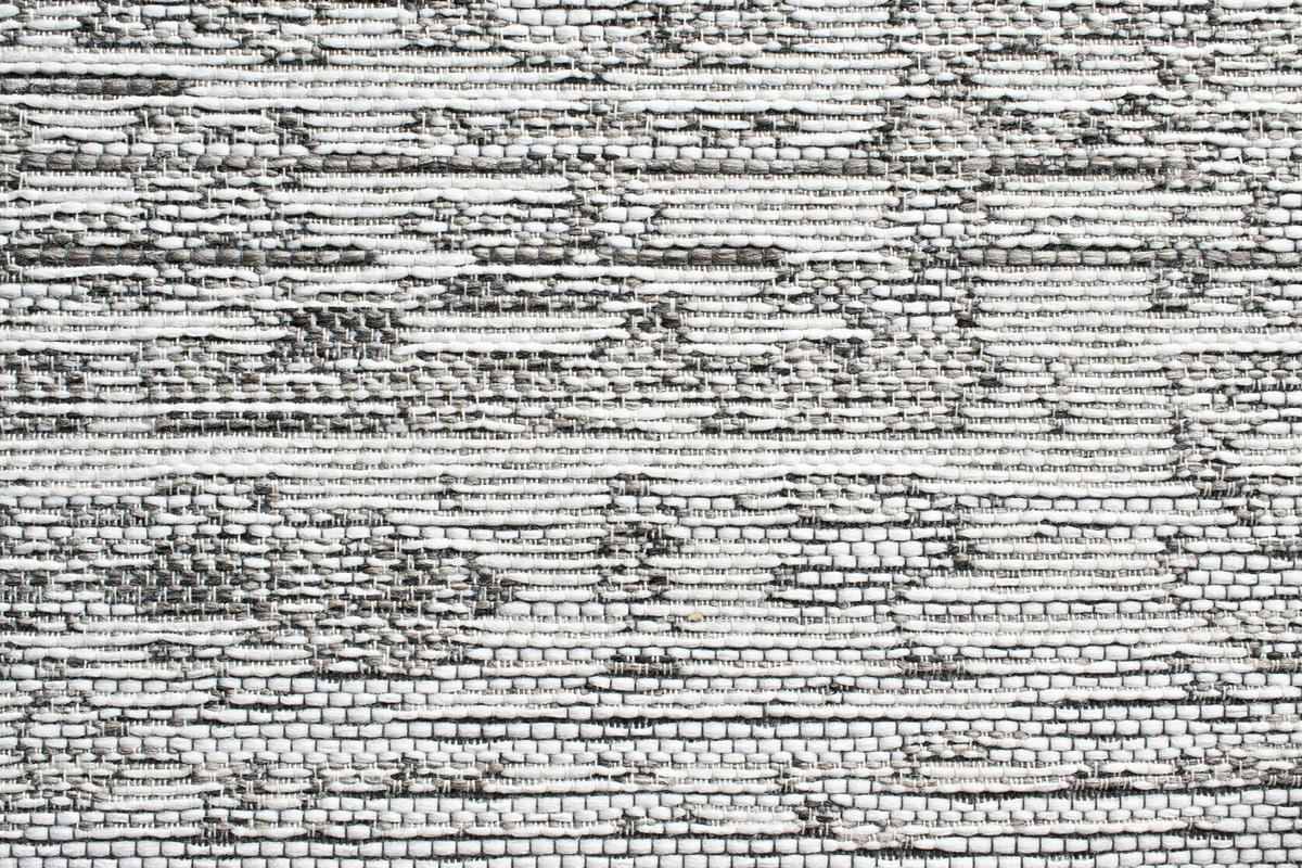OUTDOORTEPPICH 60/110 cm Amalfi Grau, Hellgrau, Dunkelgrau  - Dunkelgrau/Hellgrau, KONVENTIONELL, Textil (60/110cm) - Novel