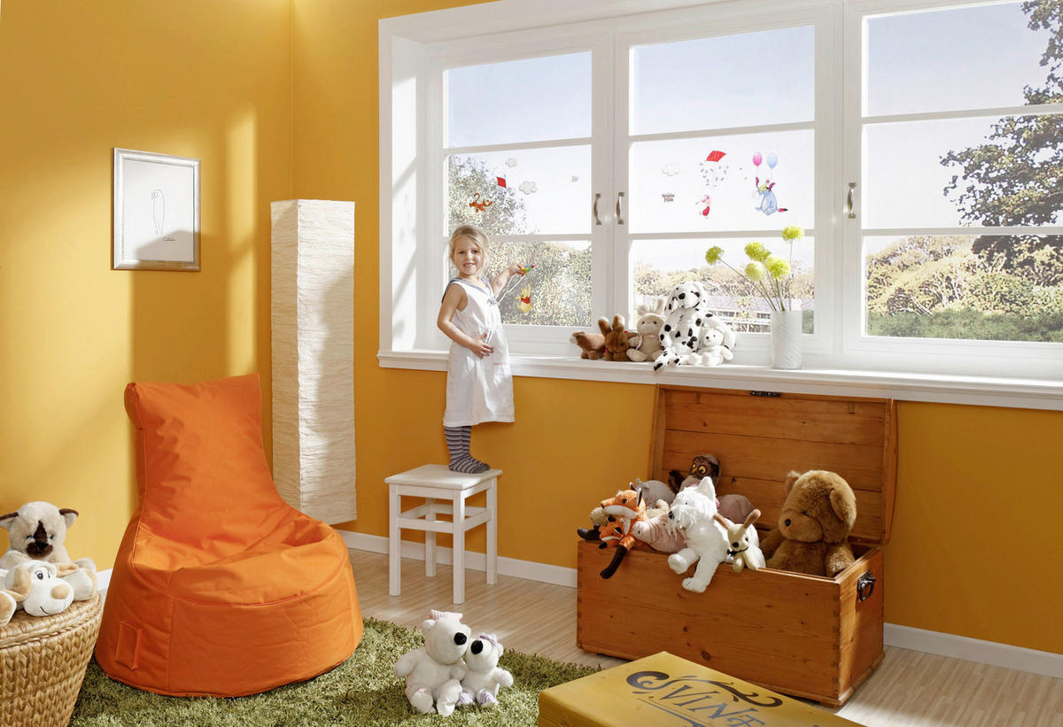FENSTERBILD Winnie The Pooh  - Multicolor, LIFESTYLE, Kunststoff (31/31cm) - Disney