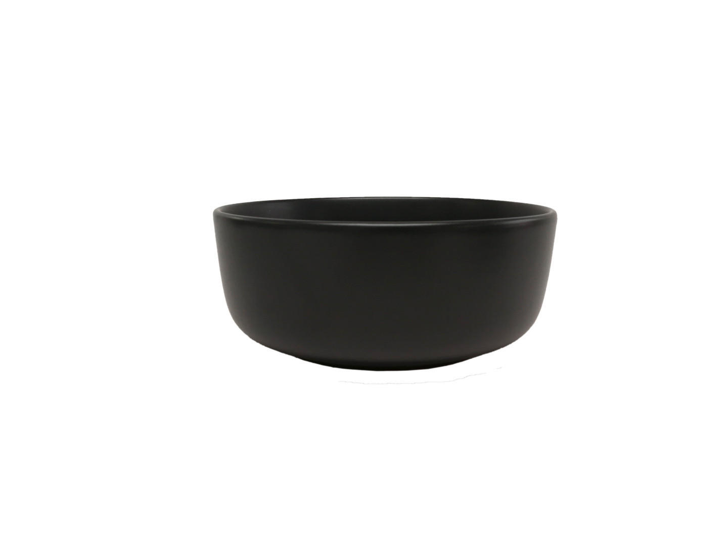 MÜSLISCHALE Salerno  - Schwarz, Trend, Keramik (16,5/7cm) - Novel