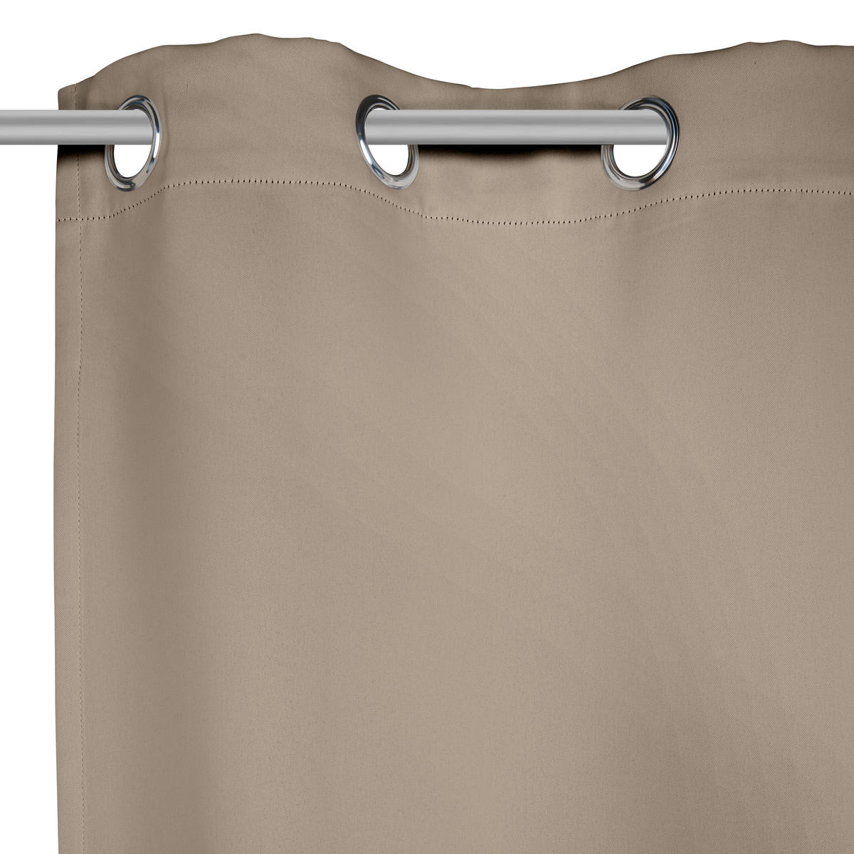 VERDUNKELUNGSVORHANG - Taupe, Basics, Textil (140/245cm) - Esposa