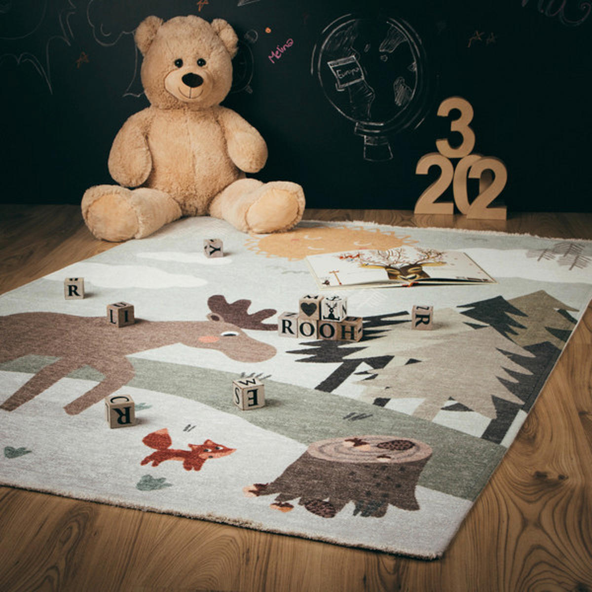 KINDERTEPPICH 115/170 cm My Greta  - Multicolor, Trend, Textil (115/170cm)