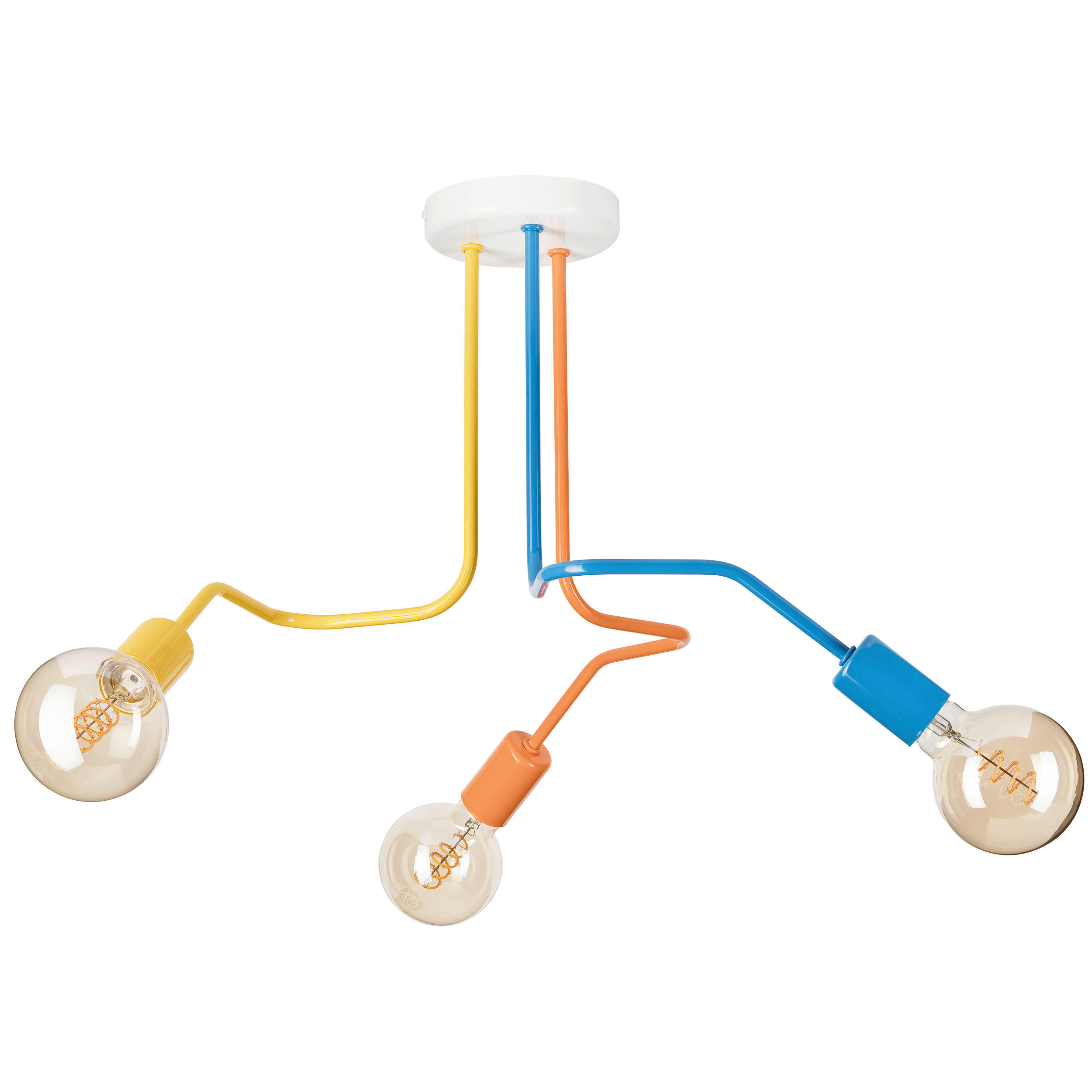 DECKENLEUCHTE  40/59 cm    - Multicolor, KONVENTIONELL, Metall (40/59cm)