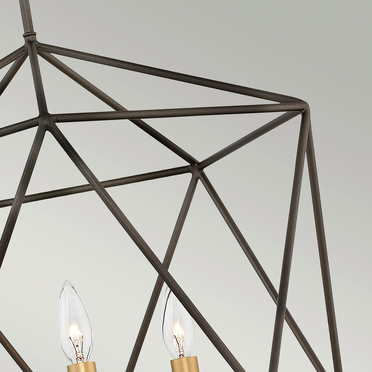 HÄNGELEUCHTE 50.8/76.3 cm  - Bronzefarben, Design, Metall (50.8/76.3cm) - Elstead Lighting