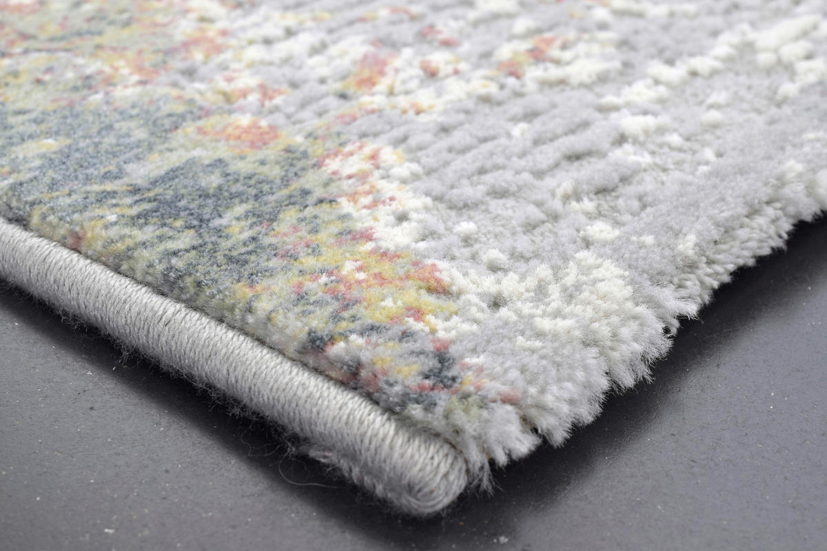 WEBTEPPICH 160/230 cm Palau Grau, Multicolor, Hellgrau  - Multicolor/Hellgrau, Design, Textil (160/230cm)