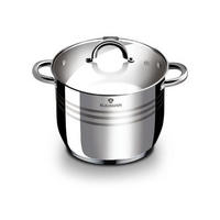 FŐZŐEDÉNY 3.2 l  - nemesacél/áttetsző, Basics, Üveg/fém (18cm)