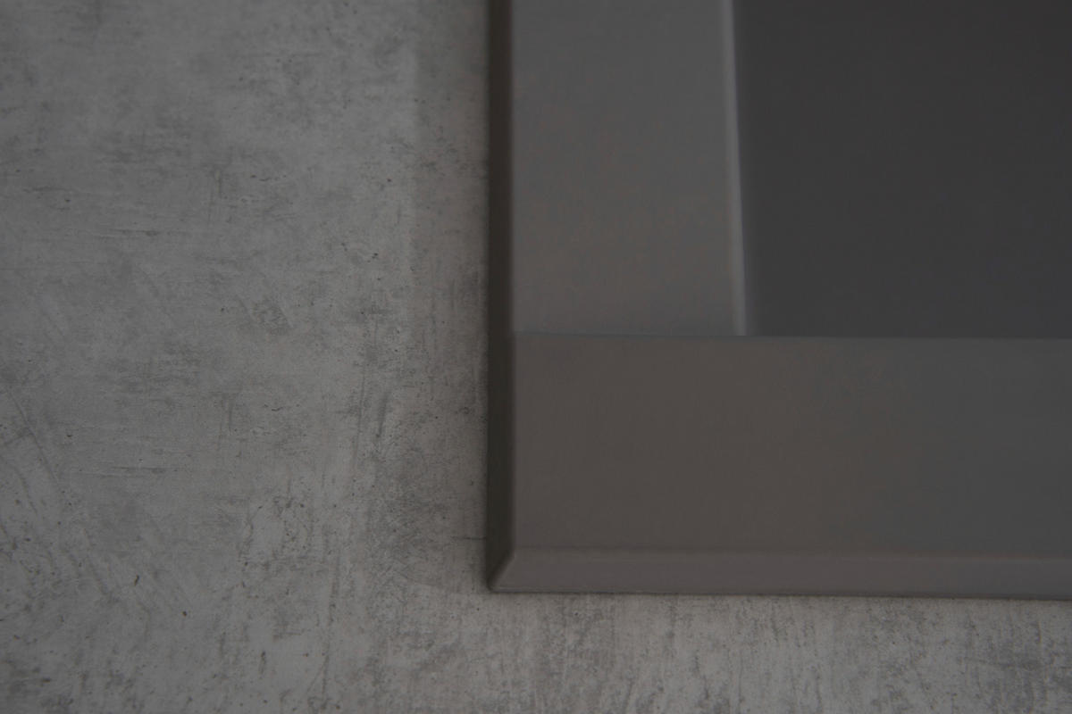 SPÜLE 1712OHIO66X50G  - Grau, Trend, Glas/Kunststoff (66/21/50cm) - Respekta