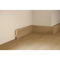 SOCKELLEISTE, Eiche Fels  - Basics, Holz (240/5/1,6cm) - Tilo