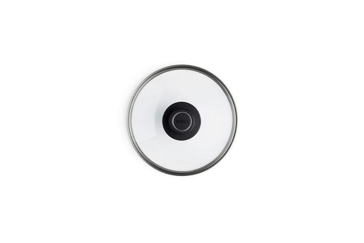 TOPFDECKEL  20 cm  - Transparent, Basics, Glas (20cm) - WOLL