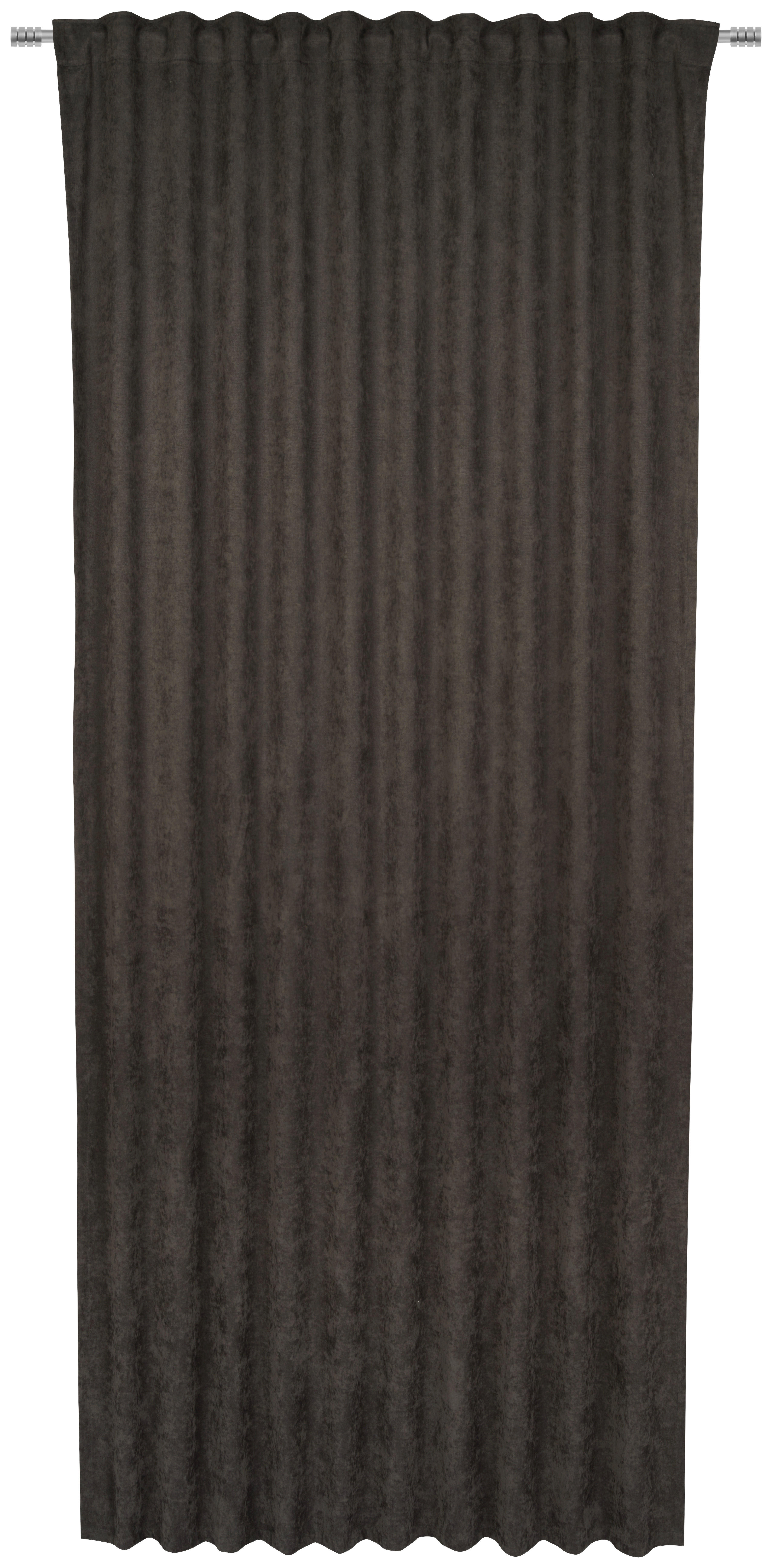 FERTIGVORHANG Harmony blickdicht 140/245 cm   - Anthrazit, Basics, Textil (140/245cm) - Esposa
