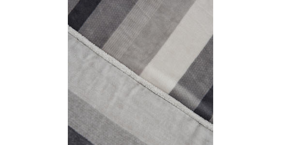 PLAID 150/200 cm  - Silberfarben, Basics, Kunststoff (150/200cm) - Novel