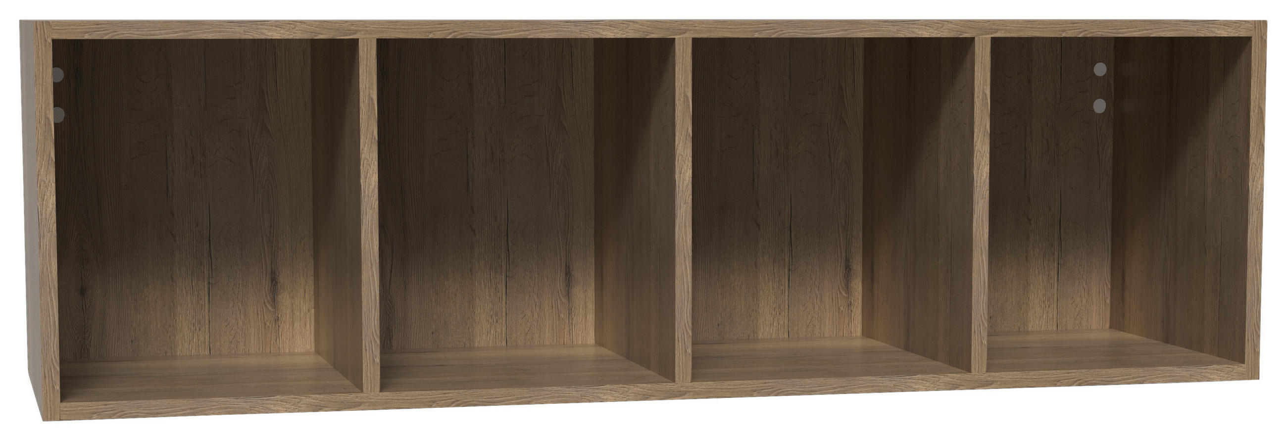 Wandregal Las Vegas Eiche Dunkel Dekor B: 120 Cm