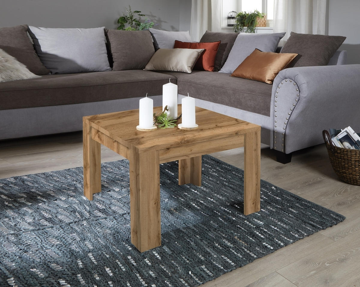 KLUB STOČIĆ 50/45,5/50 cm  boja hrasta  - boja hrasta, Moderno, pločasti materijal (50/45,5/50cm) - Ti'me