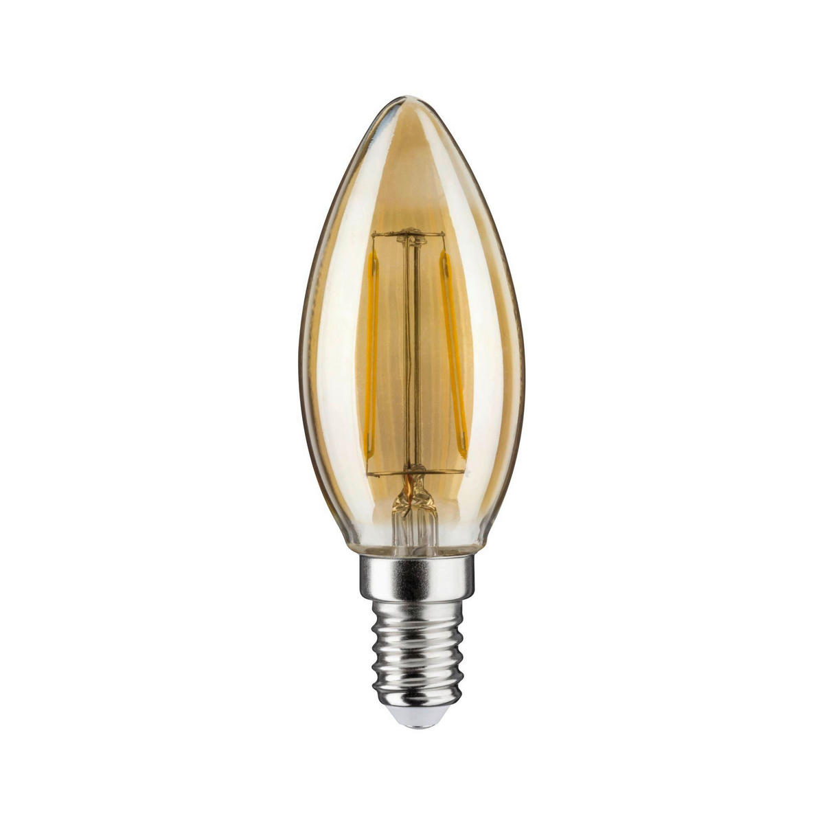 LED-LEUCHTMITTEL   E14 1x2,6W W 260 lm  - Goldfarben, Basics, Glas (3,5/9,8cm) - Paulmann