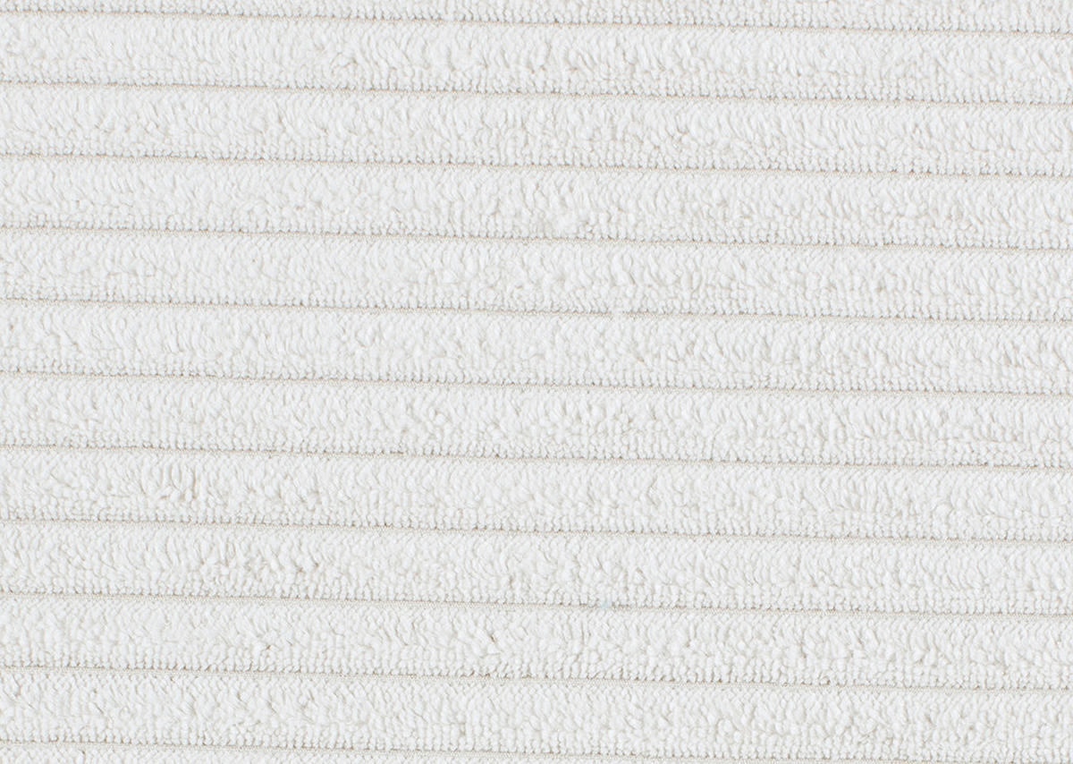 WOHNLANDSCHAFT Naturfarben Cord  - Schwarz/Naturfarben, KONVENTIONELL, Textil/Metall (197/303/148cm) - Carryhome