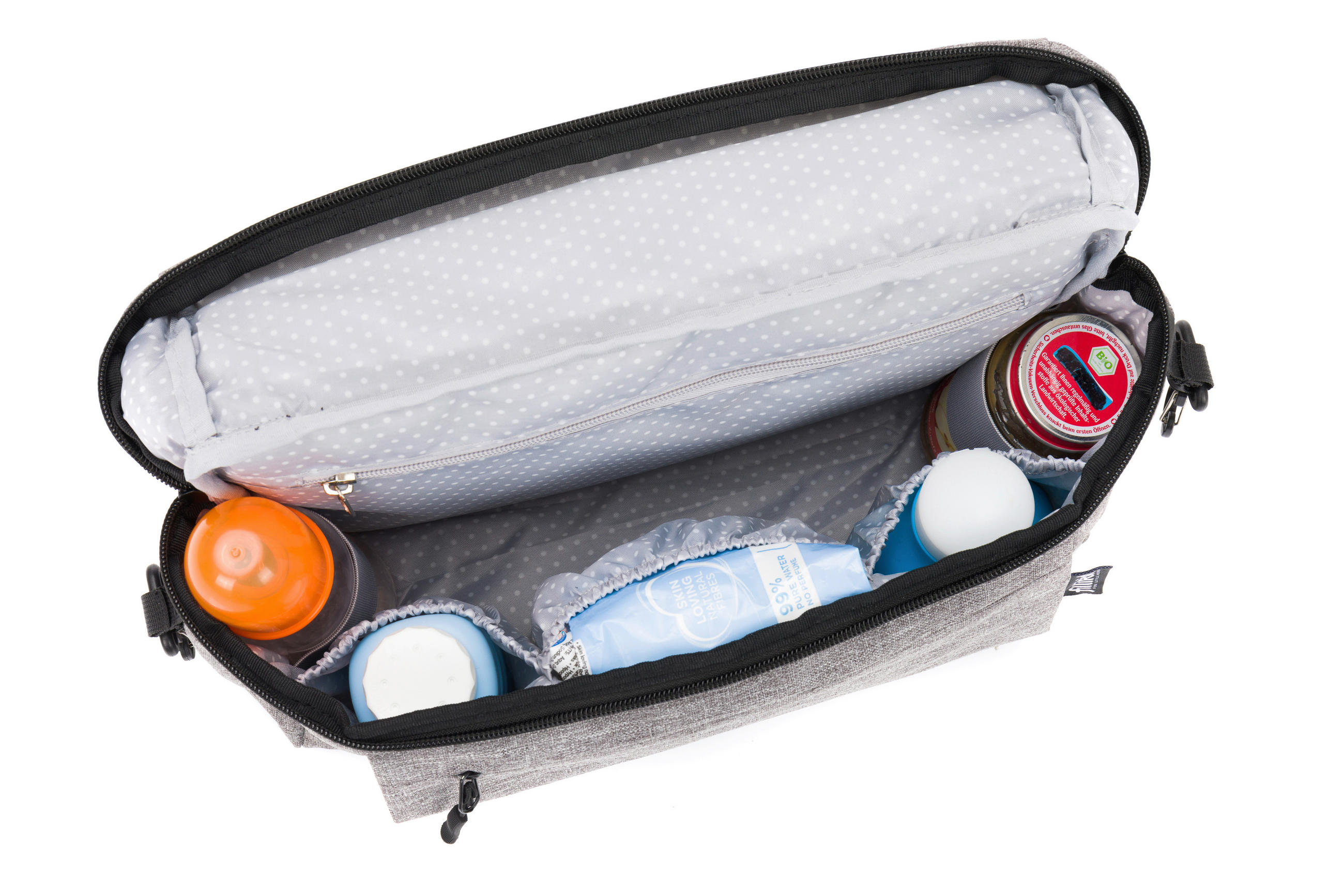 BUGGY-ORGANIZER  - Schwarz, Basics, Textil (35/29/8cm) - Fillikid