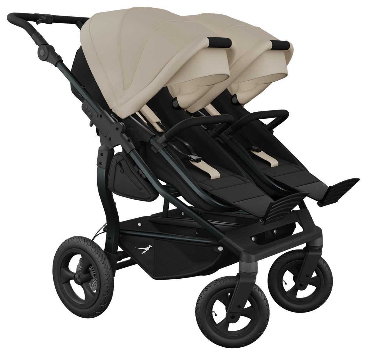 ZWILLINGSWAGEN  - Anthrazit, Basics, Metall (78,5/110/108cm) - TFK