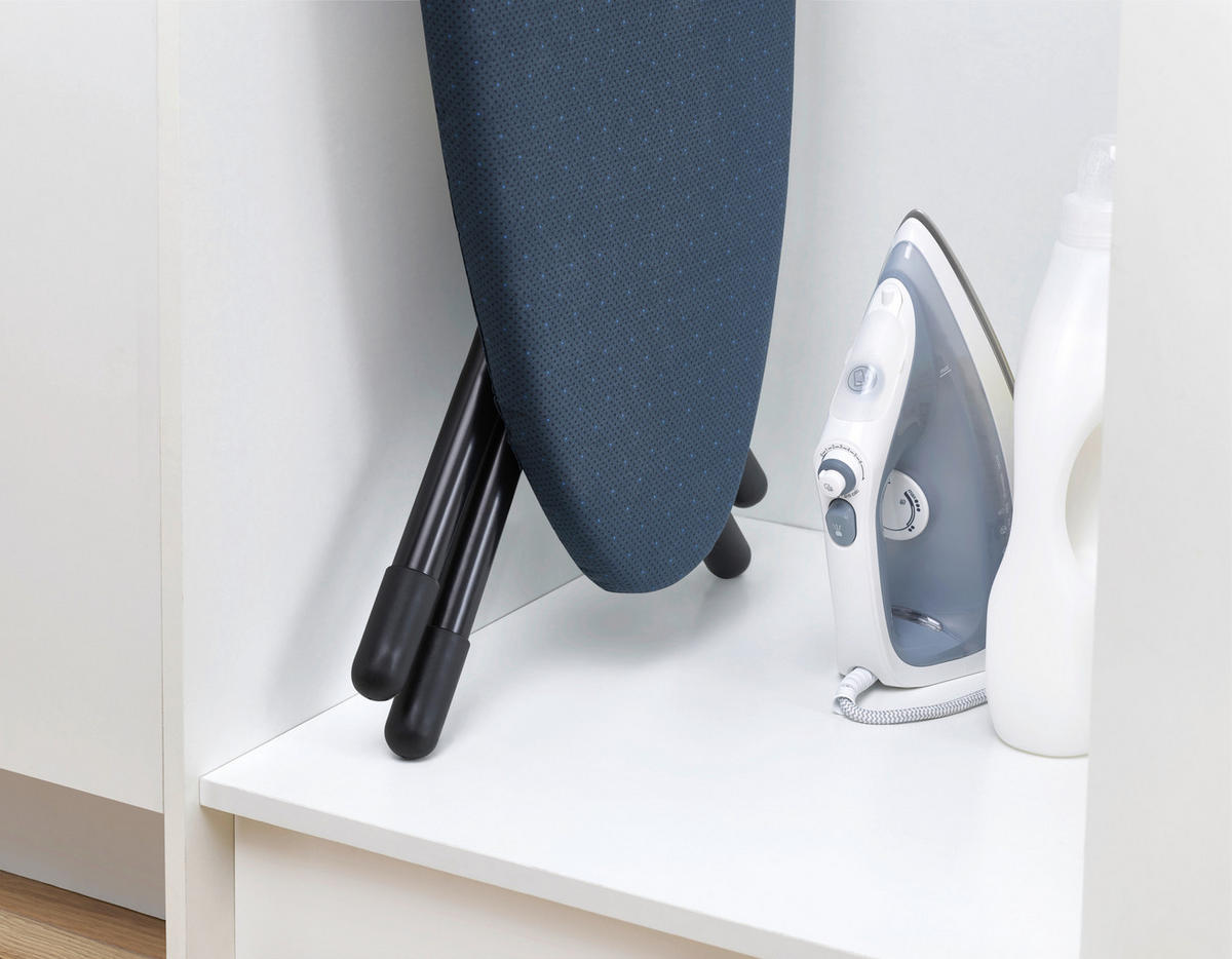 LIKALNA DESKA - temno modra, Basics, tekstil (38/136/8,5cm) - Joseph Joseph