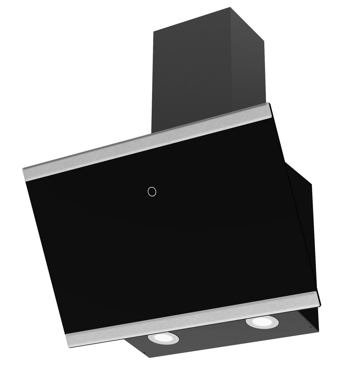 DUNSTABZUGSHAUBE CH89160S-20  - Schwarz, Trend, Glas/Metall (59,5/109,5/38,3cm) - Respekta