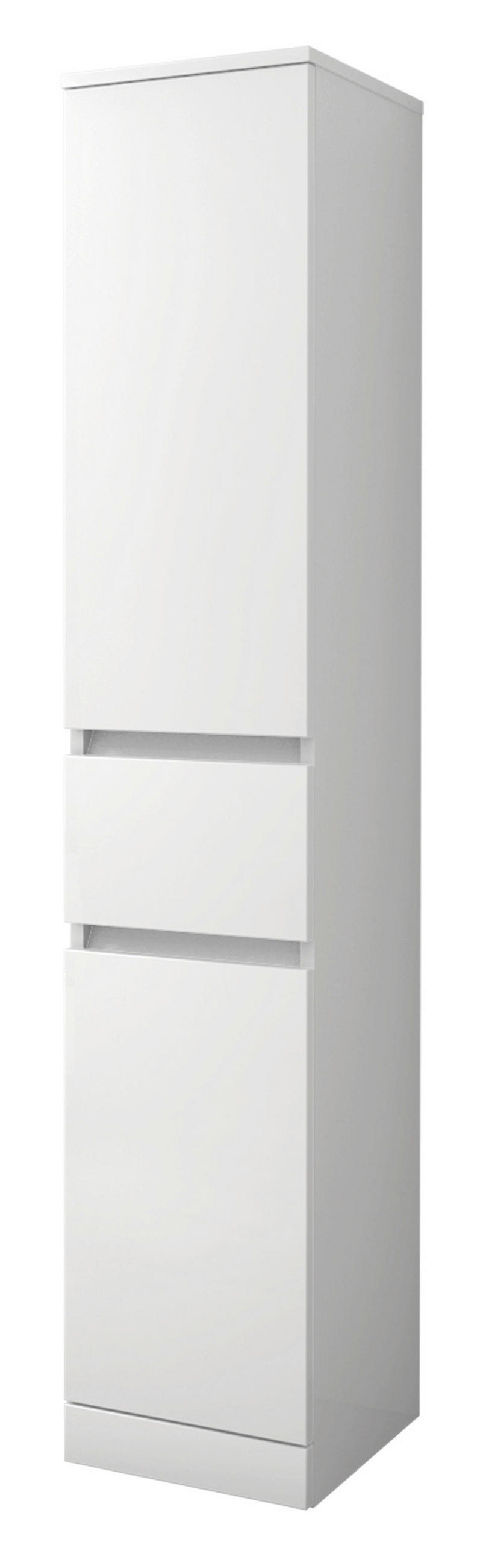 MIDISZEKRÉNY  - fehér, Basics, faalapú anyag (30cm) - Welnova