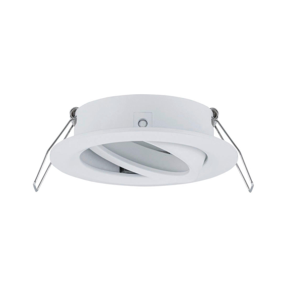 DECKENLEUCHTE 8,4 cm  - Alufarben/Weiß, Basics, Metall (8,4cm) - Paulmann