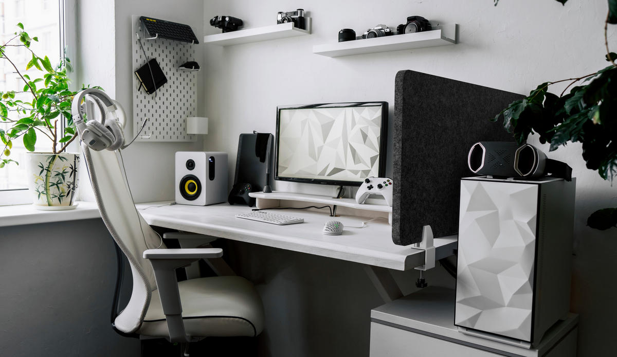 AKUSTIKPANEEL 45/45/2,4 cm  - Hellgrau, Basics, Kunststoff (45/45/2,4cm)