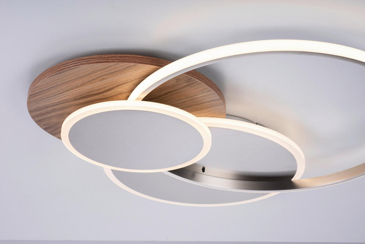 LED-DECKENLEUCHTE 65/62,5/7 cm   - Design, Kunststoff/Metall (65/62,5/7cm)