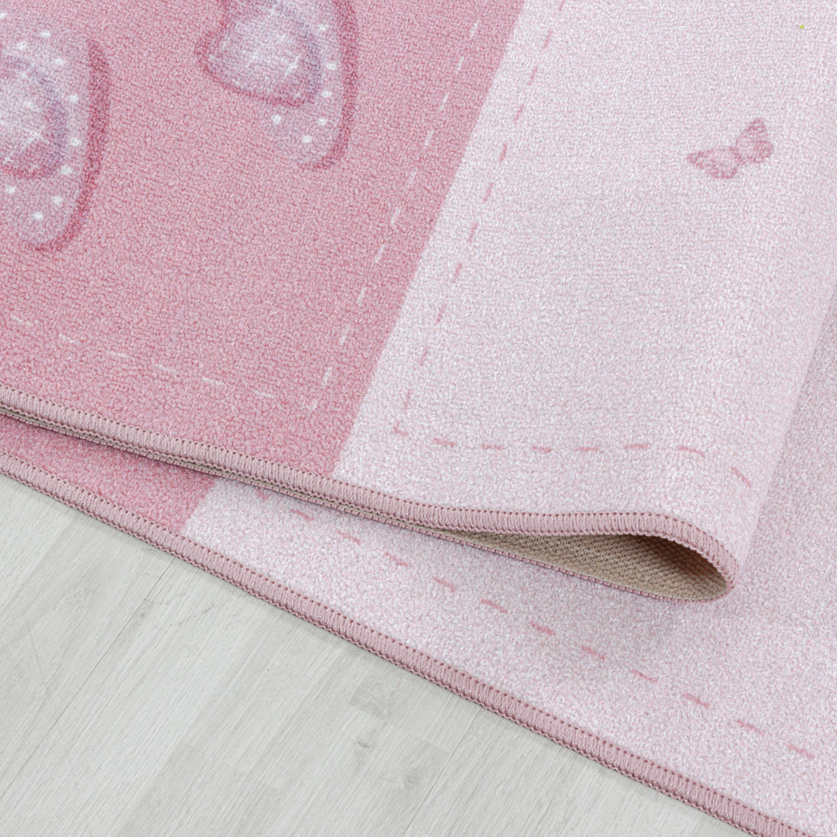 KINDERTEPPICH 80/120 cm Play 2905 pink  - Pink, Basics, Kunststoff/Textil (80/120cm)