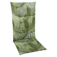PERNĂ PENTRU SCAUN - verde/gri, Design, textil (48/5/108cm)