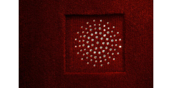 WOLLTEPPICH 170/240 cm Princess Svarowski Rot  - Rot, KONVENTIONELL, Textil (170/240cm) - Linea Natura