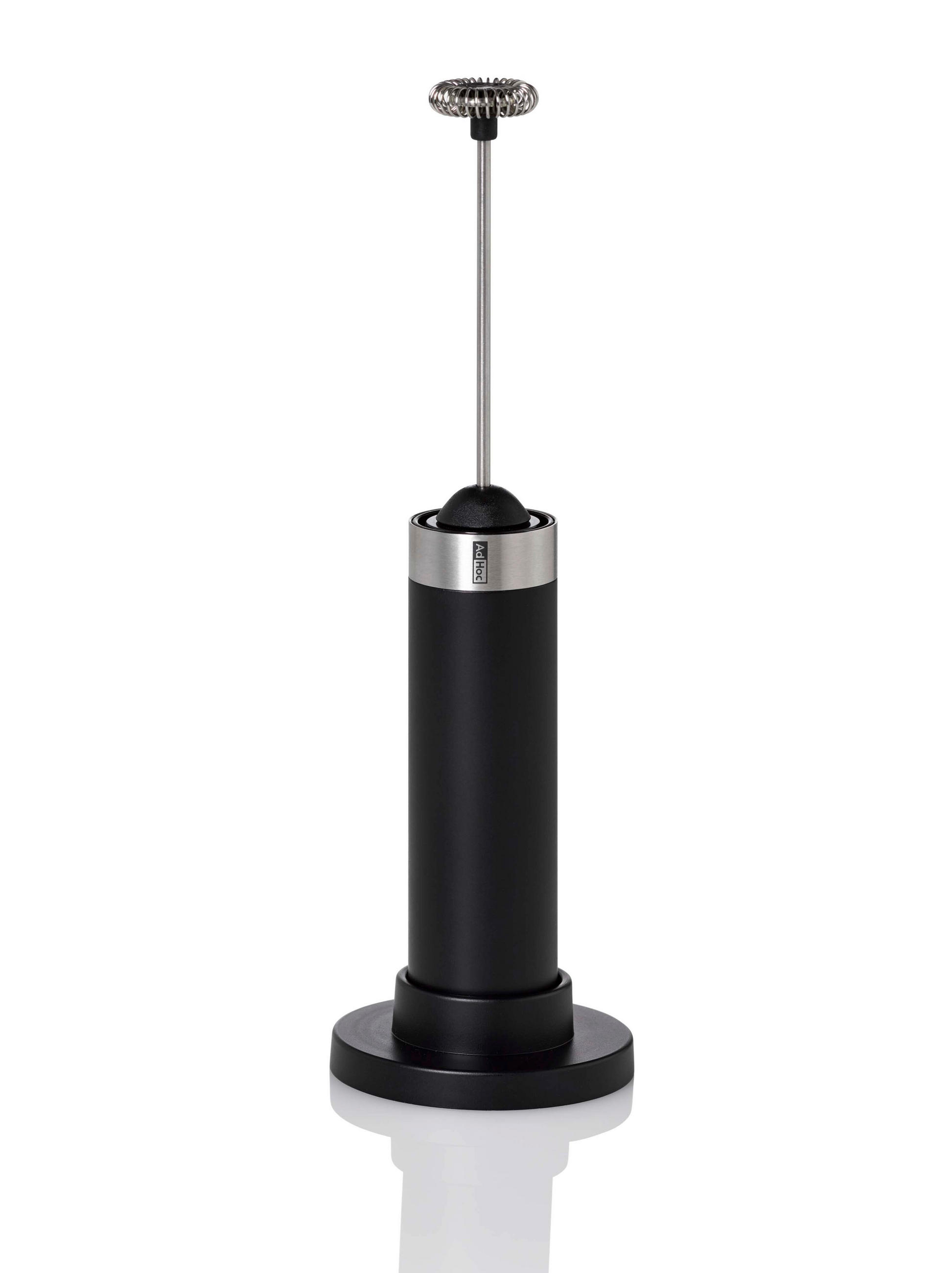 Milch- und Saucenschäumer   - Schwarz, Basics, Kunststoff/Metall (3,2/21,5cm) - AdHoc