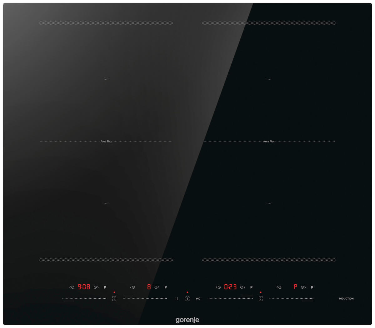 INDUKTIONSKOCHFELD  - Schwarz, Basics (59/5,3/52cm) - Gorenje