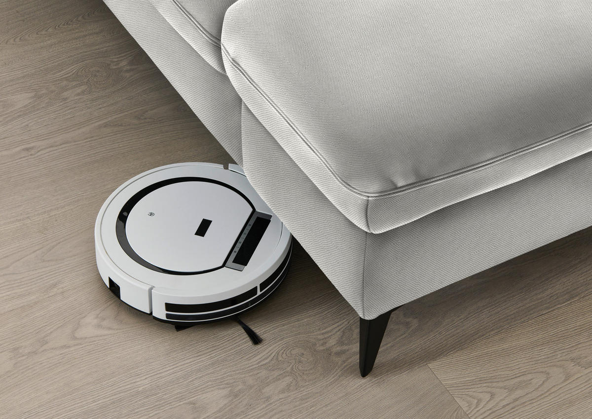 ECKSOFA Chenille Cappuccino  - Schwarz/Cappuccino, Design, Textil/Metall (198/288cm) - Beldomo Style