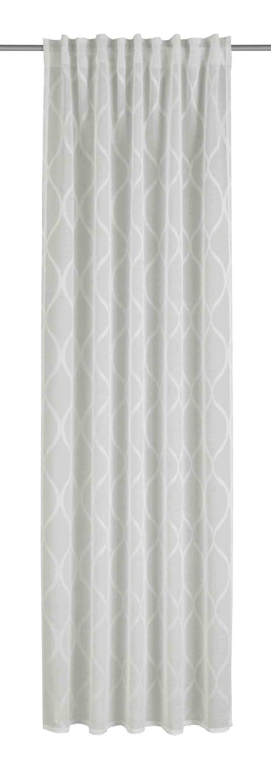 GOTOVA ZAVJESA bijela  135/245 cm  - bijela, Basics, plastika (135/245cm)