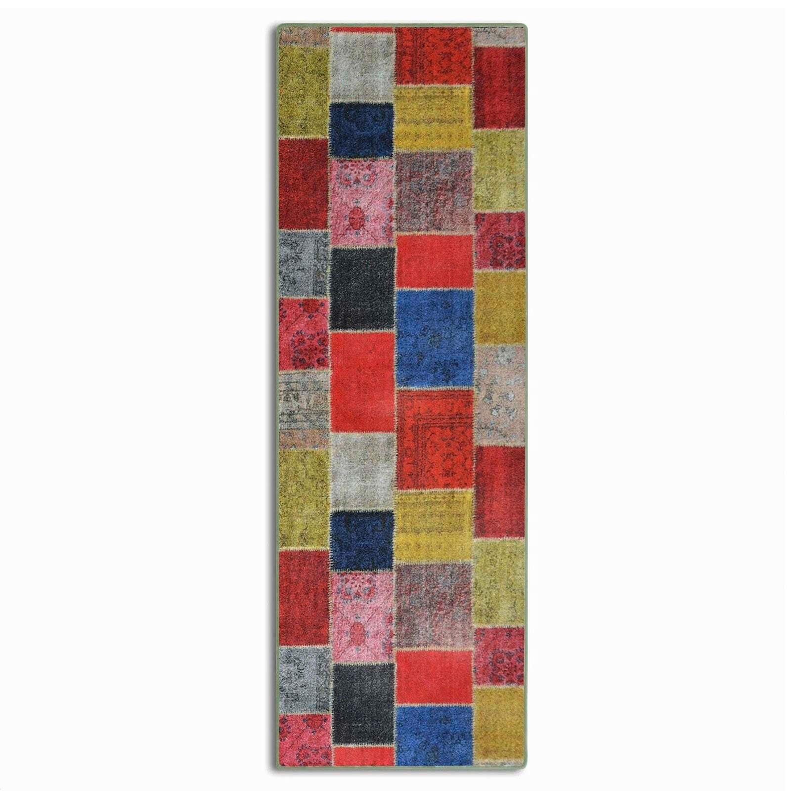 LÄUFER 80/400 cm Multicolor  - Multicolor, Design, Kunststoff/Textil (80/400cm) - Novel