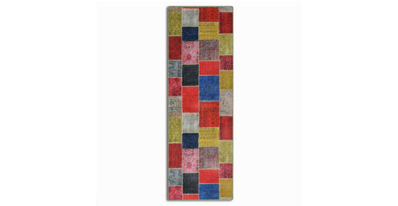 LÄUFER 80/150 cm Multicolor - Multicolor, Design, Kunststoff/Textil (80/150cm) - Novel