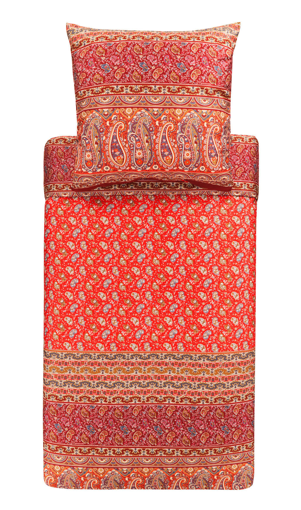 BETTWÄSCHE 200/200 cm  - Rot, Basics, Textil (200/200cm) - Bassetti