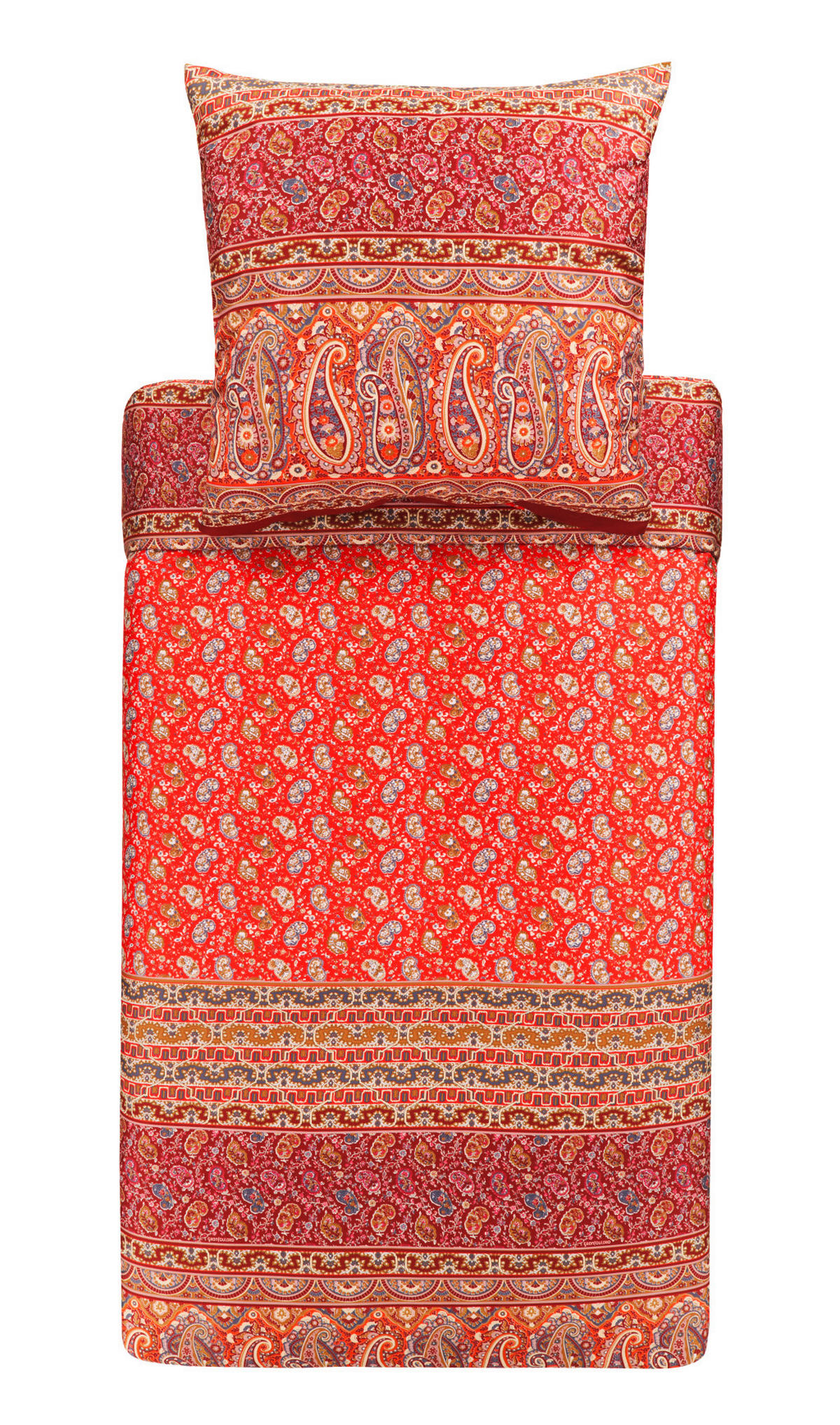 BETTWÄSCHE 200/200 cm  - Rot, Basics, Textil (200/200cm) - Bassetti