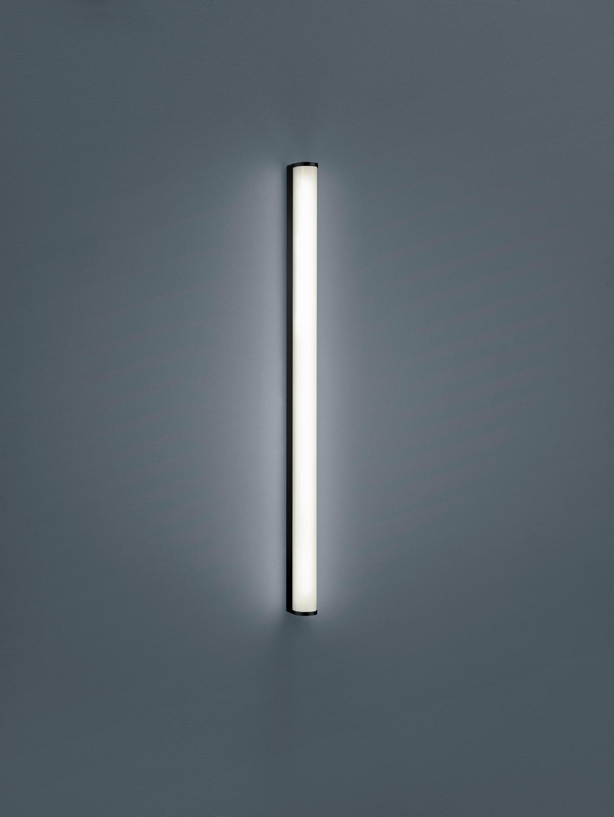 SPIEGELLEUCHTE Ponto 5/90/7 cm  - Schwarz, Design, Kunststoff/Metall (5/90/7cm) - Helestra