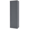 GARDEROBENSCHRANK  in 52/182/36 cm  - Alufarben/Grau, Design, Holzwerkstoff/Metall (52/182/36cm) - Dieter Knoll