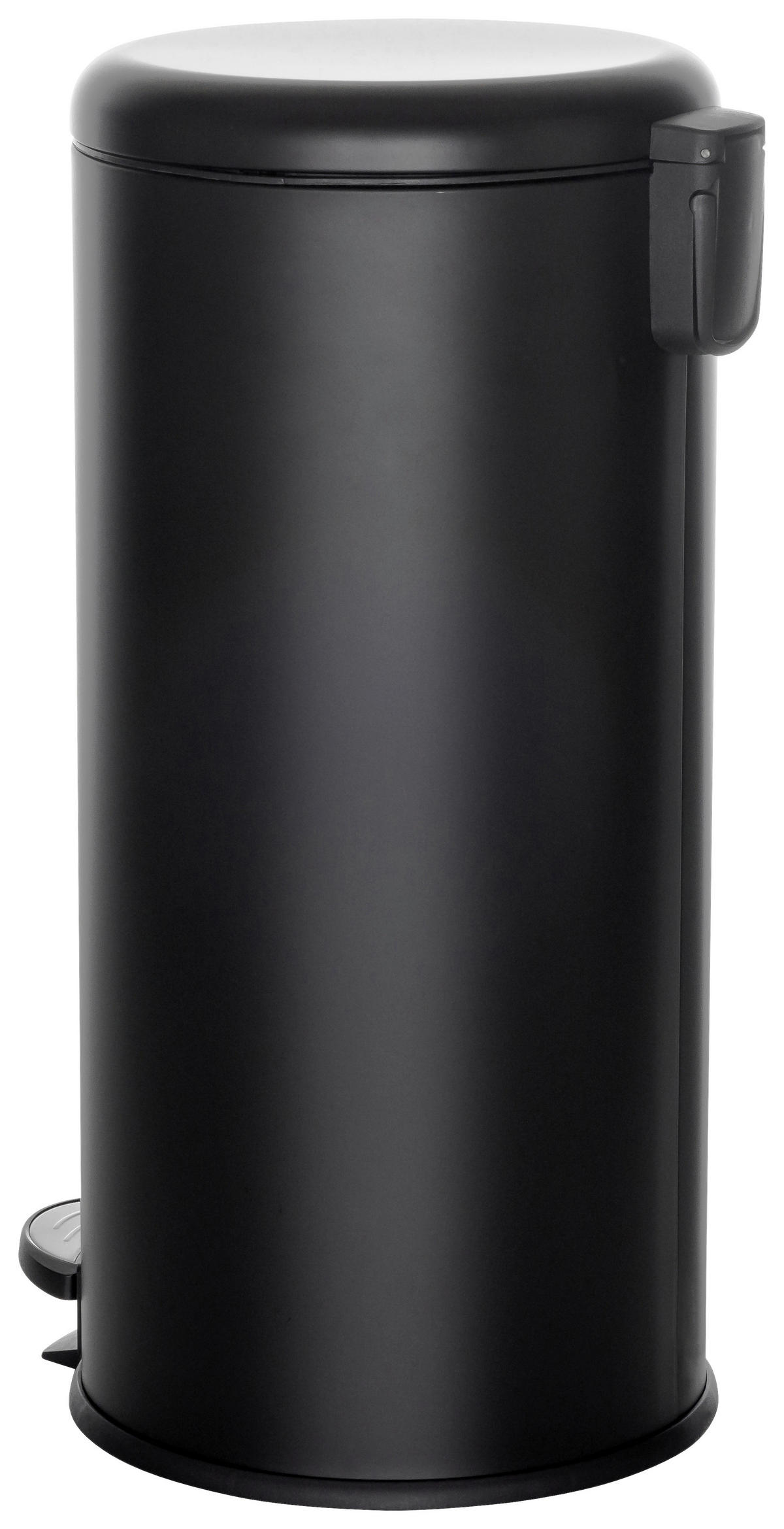 ABFALLSAMMLER 30 l  Metall  - Schwarz, Basics, Kunststoff/Metall (30/63,5/30cm) - MID.YOU