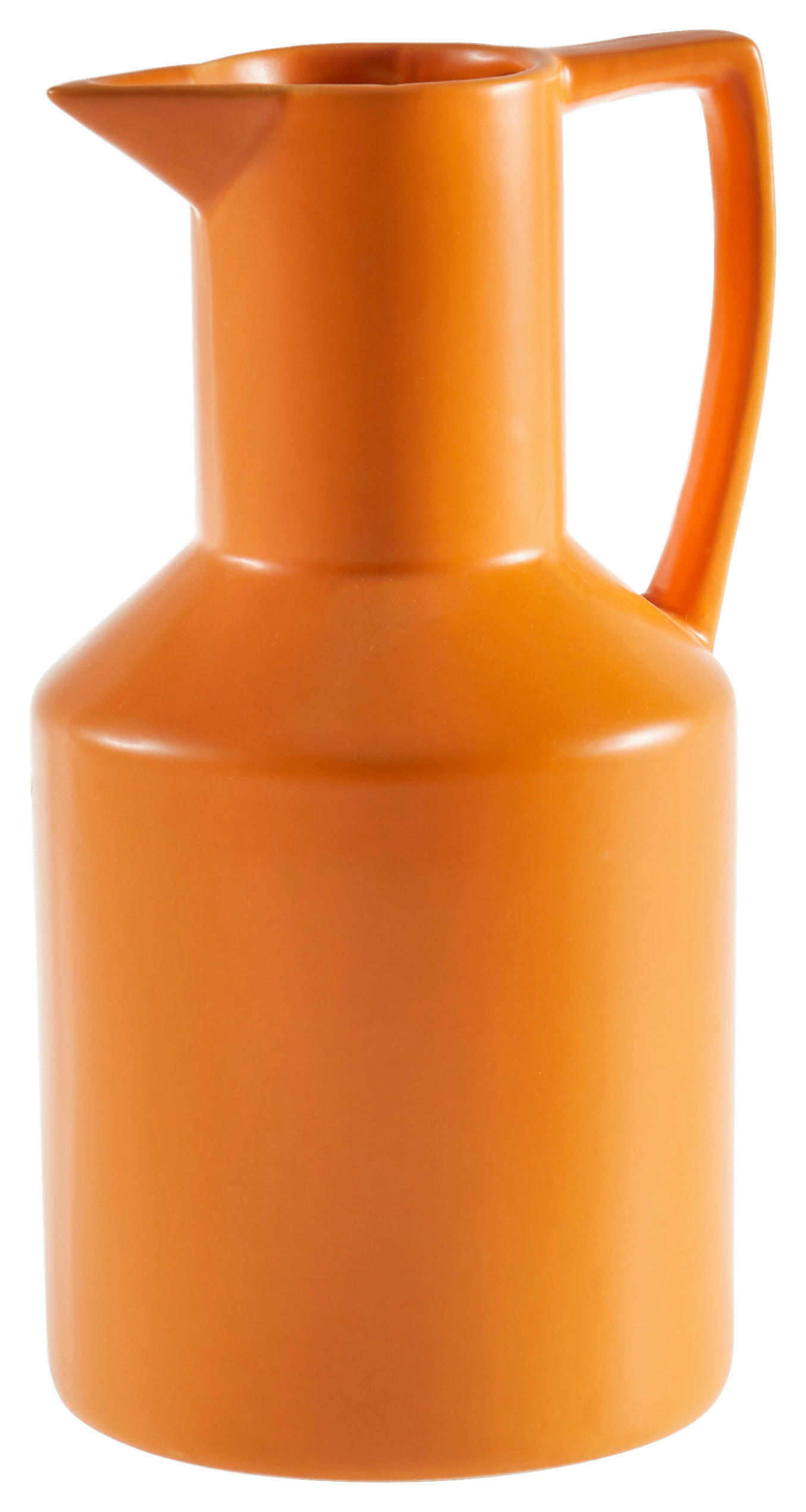 VASE  - Orange, Basics, Keramik (15/13,5/25cm) - Boltze Home