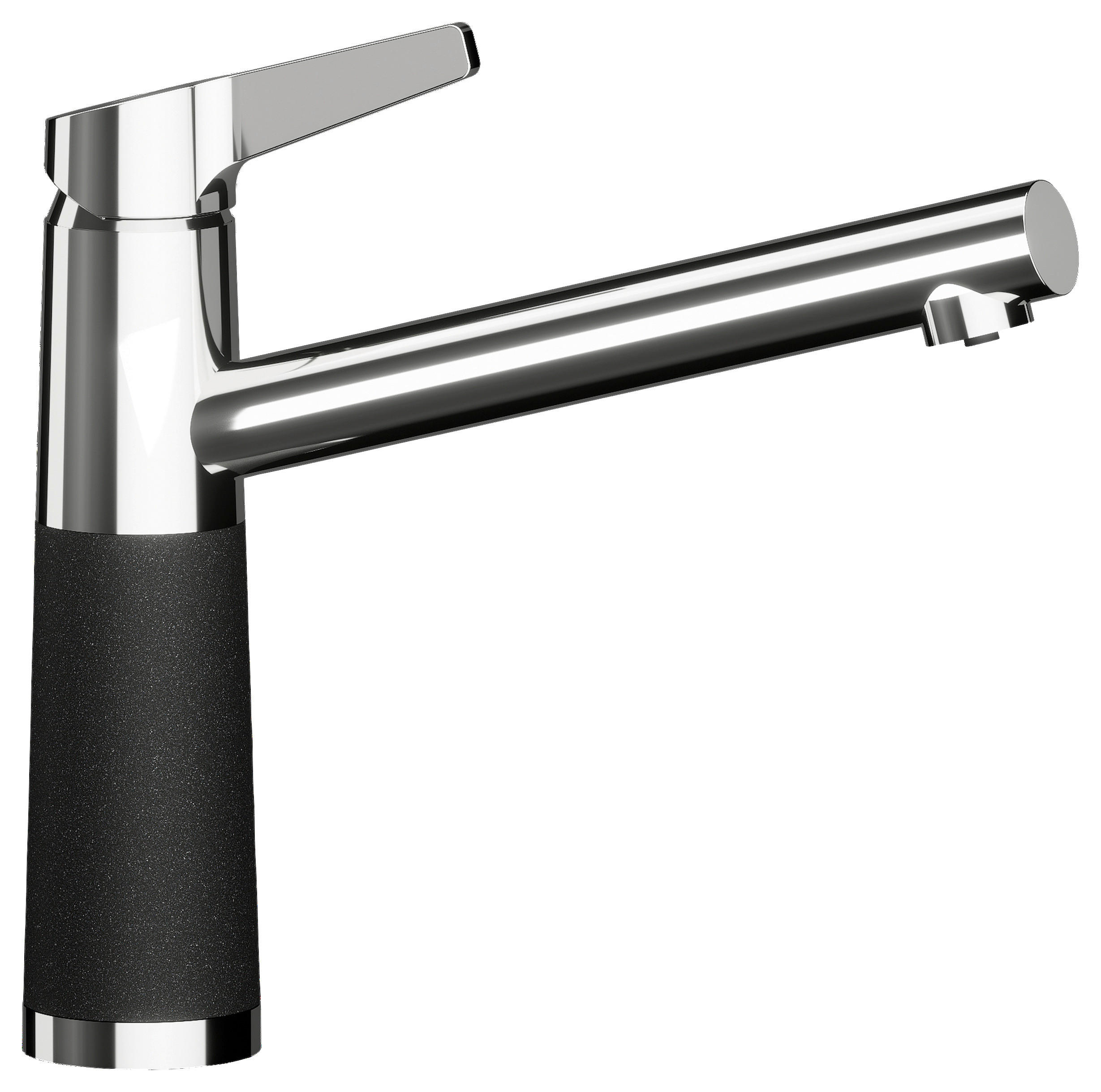 KÜCHENARMATUR 554003GON  - Graphitfarben, Basics, Stein/Metall (5,15/22,8/20,1cm) - Schock
