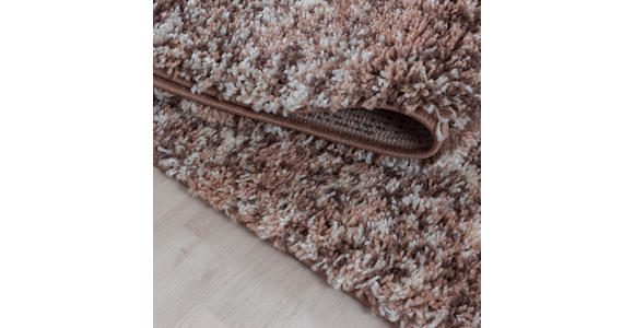 HOCHFLORTEPPICH 80/80 cm Enjoy Beige  - Beige, KONVENTIONELL, Textil (80/80cm) - Novel